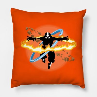 Avatar Aang Throw Pillow Official Avatar: The Last AirbenderMerch