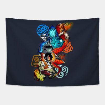 Avatar The 4 Elements Tapestry Official Avatar: The Last AirbenderMerch