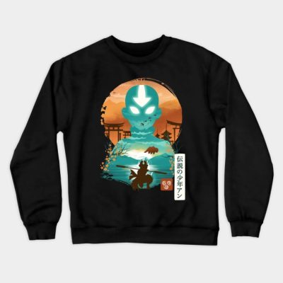 Ukiyo E Airbender Crewneck Sweatshirt Official Avatar: The Last AirbenderMerch