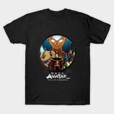 Avatar Circle T-Shirt Official Avatar: The Last AirbenderMerch