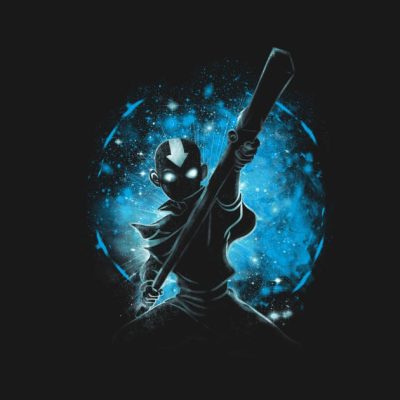 Space Avatar Blue T-Shirt Official Avatar: The Last AirbenderMerch