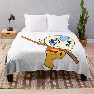 Aang Throw Blanket Official Avatar: The Last AirbenderMerch