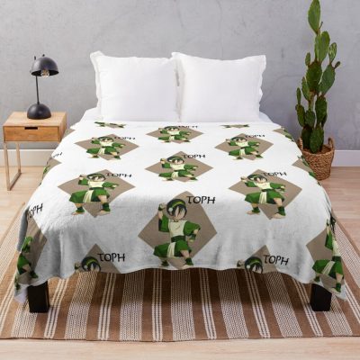 Avatar The Last Airbender Toph Throw Blanket Official Avatar: The Last AirbenderMerch