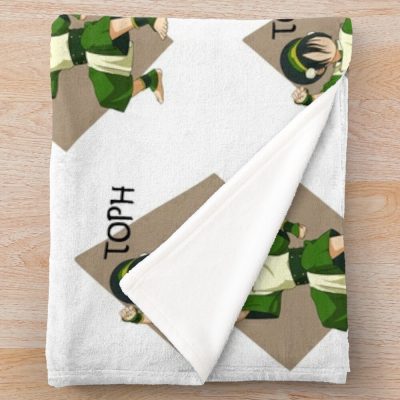 Avatar The Last Airbender Toph Throw Blanket Official Avatar: The Last AirbenderMerch